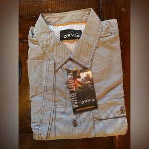 Orvis trout bum short sleeve button down